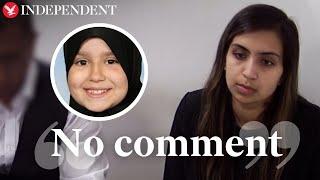 Sara Sharif’s stepmother says ‘no comment’ when asked if she loved the girl she murdered