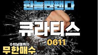 큐라티스가 한놈만팬다의 매수포인트로 선정된 이유와 자리를 설명해드립니다. #큐라티스#인벤티지랩#블루엠텍#센서뷰#유비벨록스#유디엠텍#탑머티리얼#와이투솔루션#에스와이스틸텍#에스오에스랩
