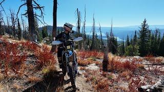 My Final Attempt to Navigate an Impassable Ridgeline Trail.. | Solo Alpine Single Track