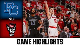 Presbyterian vs. NC State Game Highlights | 2024-25 ACC Men’s Basketball