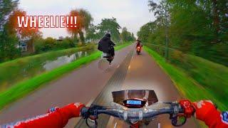 IK REED 108km/u ! TOP SPEED BETA RR 50 | WHEELIES | Brommervlog #9 | Onboard GoPro