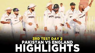 Full Highlights | Pakistan vs England | 3rd Test Day 2, 2024 | PCB | M3G1K