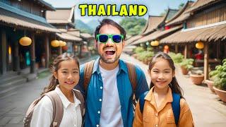 I Spend 24 Hours In Thai Village - Another Side Of Thailand 