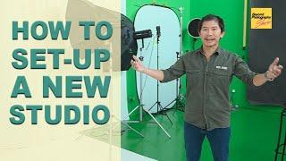 BEST VIDEO on How To Set-up A New Studio