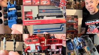 3 rarest transformers generation one Optimus prime figures. Full detailed description G1 toys box