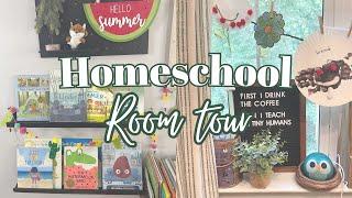 HOMESCHOOL ROOM TOUR + SMALL SPACE | PREK & KINDER