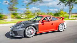 FIRST DRIVE IN THE WRECKED PORSCHE GT3!!!