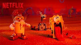 Bikini Bottom Gets Scooped Up | Saving Bikini Bottom: The Sandy Cheeks Movie | Netflix