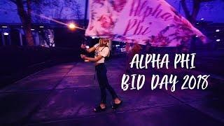 Alpha Phi Chico State BId day 2018