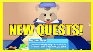 NEW BEESMAS Update 3 DAPPER BEAR QUEST! (Bee Swarm Simulator)