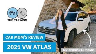 2021 Volkswagen Atlas My Current FAVORITE Mom Car | TOUR OF MY DEMO