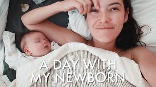 a day in my life with a newborn baby