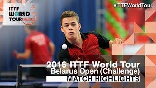 2016 Belarus Open Highlights: Kim Minho vs Thibaut Darcis (U21-Qual)