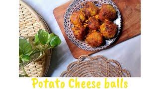 Potato Cheese Balls Recipe | crispy and cheese potato balls recipe