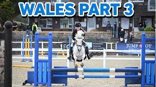 WALES VLOG PART 3 - CRICKLANDS STAY AWAY SHOW WITH 4 PONIES