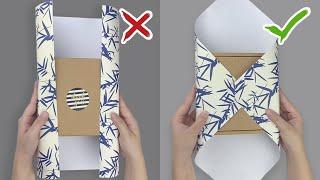 Gift Wrapping | Gift Box Wrapping Ideas & Hack（Step By Step）