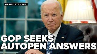 GOP presses for answers on Biden's use of autopens as Democrats boycott hearing