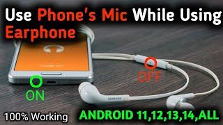 How to use phone mic while using headphones android 11 - How to use lesser audioswitch in android 11