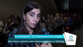 Ellas Hacen: capacitan sobre violencia de género en Tafí Viejo - Tucumán Gobierno