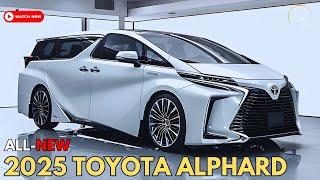 All-New 2025 Toyota Alphard Official Reveal - Luxury on Wheels!