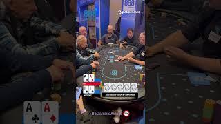 Aces CRACKED - but not like this... | @888poker LIVE Coventry Main Event