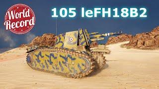 World of Tanks 105 leFH18B2 - 7 Kills 4,8K Damage | NEW WORLD RECORD !