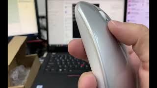 Slim Rechargeable Mouse Tutorial Reset Bluetooth with DPI Button