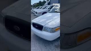 2008 FORD CROWN VIC POLICE INTERCEPTOR WALKAROUND 110K