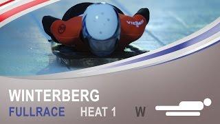 Winterberg | Women's Skeleton Heat 1 World Championships 2015 | FIBT Official