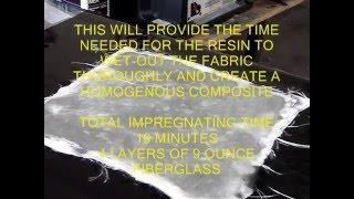How To Lay up Fiberglass And Epoxy. Principles For Controlling Fiber To Resin Ratio (Resin Content)