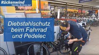 Diebstahlschutz beim Fahrrad und Pedelec