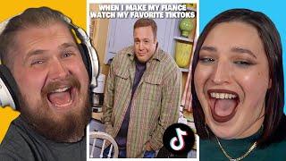 Reacting to my Fiancés MOST LIKED Tiktoks PART 3!!!