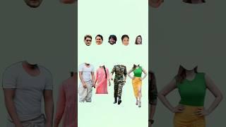 Suraj ️ Priti 🫣 Mahesh Babu ️ Babita Ji  wrong head challenge 🫣 #funny #shorts #viral