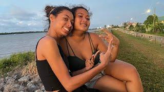 Maytje & Mimi ‍️ // Sunset  // Qtime Family ‍‍‍