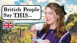 10 WAYS to sound more BRITISH!! 🫖| DAILY English ️ |  British culture 