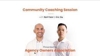 AOA Presents: Community Coaching with Eric and Neil