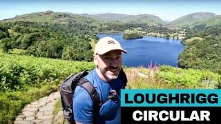 Easy Lake District Loughrigg Circular. A beautiful Wainwright walk from Ambleside!