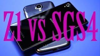 Xperia Z1 vs Galaxy S4: обзор-сравнение [Mobiltelefon.ru]