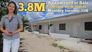 APARTMENT TOUR #1: Apartment For Sale @3.8M minimum passive income 15K month  #investing