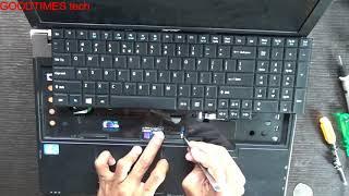 Acer Travelmate P653 Replacing Keyboard.