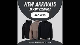 New Armani Exchange Menswear At Michael Stewart: Shop The Latest Spring Summer 2025 Collection