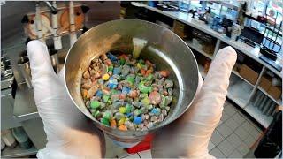 Dairy Queen POV: Molding One M&M Blizzard Cake!