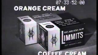 Limmits weight loss biscuits 1962 TV commercial