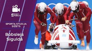 Bobsleja sezonas pēdējais posms Siguldā | Sporta Studijas sižets