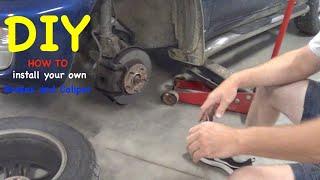 How to Replace your own Brake pads and Caliper