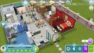 Задание "Надстраиваем мезонин"//Sims FreePlay//