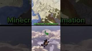 Minecraft VS Animation | Dream on (slowed + reverb) | animation author: WanXi