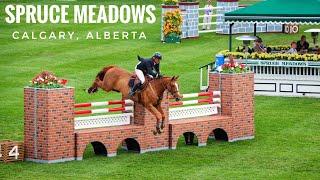 Spruce Meadows Show Jumping - 4K - Calgary, Alberta CANADA | Horse Jumping | Equestrian