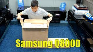 Samsung Q800D Soundbar 2024 Unboxing, Setup, Dimensions and Tests on TV, Music and Movies