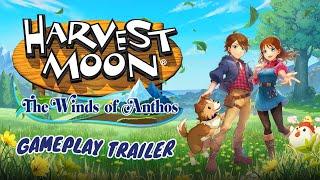 Harvest Moon The Winds of Anthos - Gameplay Trailer